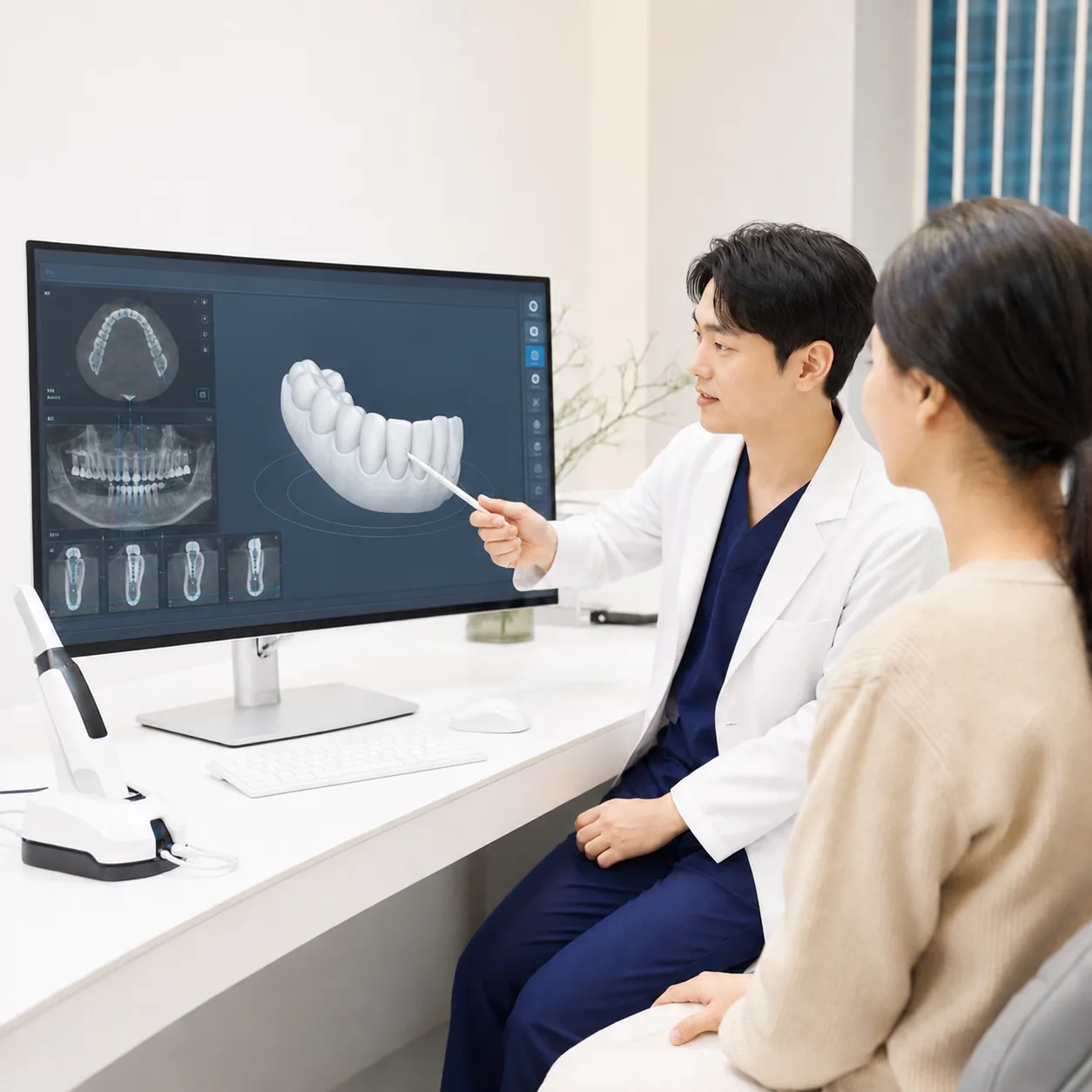 울산 중구 임플란트 디지털 네비게이션 3D CT 구강스캔 정밀 진단