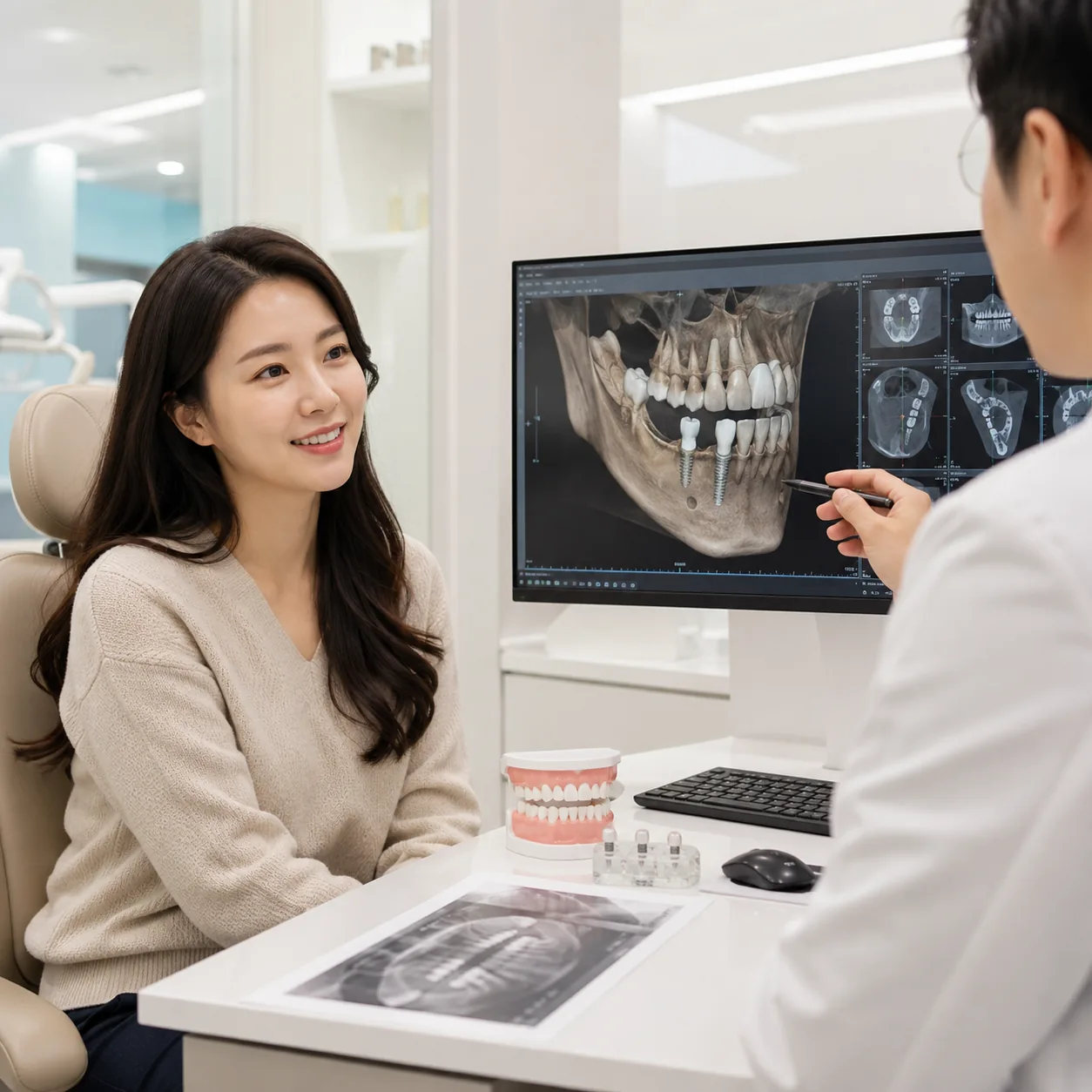 울산 중구 임플란트 치과 비타민치과의 3D CT 정밀 진단